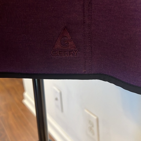 Gerry Women's Hooded Sleeveless Vest Purple Outerwear Athletic Zip, Sz. M. - Picture 3 of 12